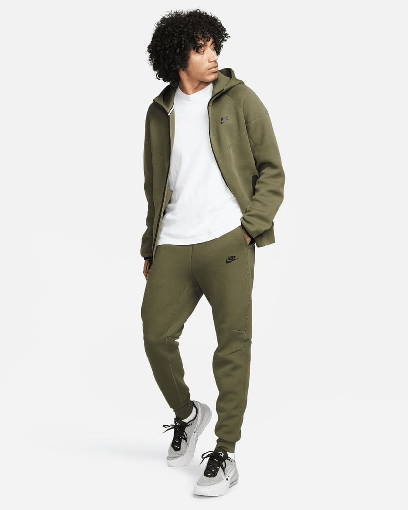 Nike Sportswear Tech Men's Fleece Joggers Verde FB8002-222