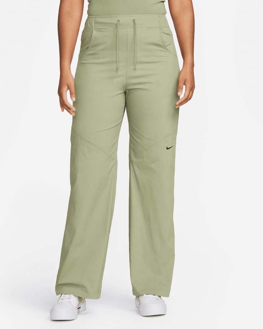 Nike Sportswear Essentials Women's Woven High Rise OH Pants Verde  FB8284-386