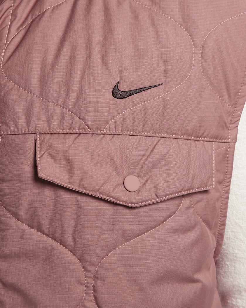 Red nike vest womens on sale