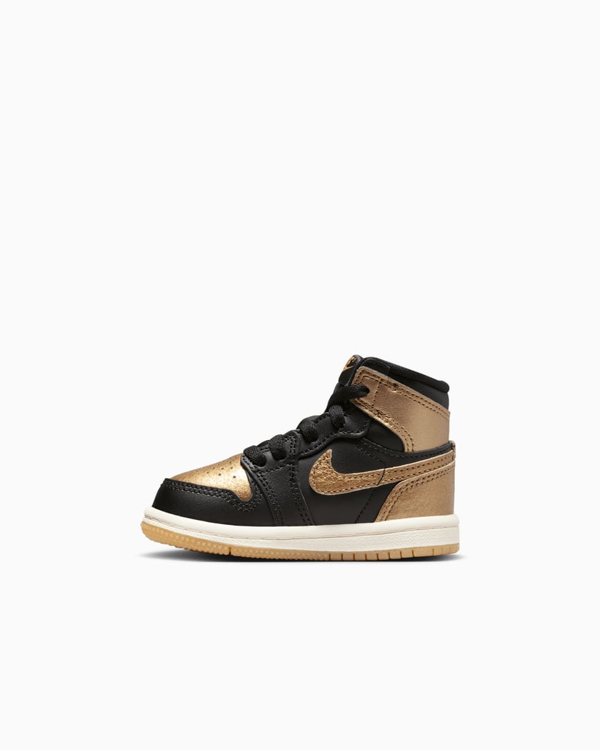 Air Jordan 1 Retro High OG Black Metallic Gold TD