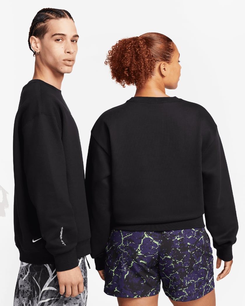 Nike ACG Therma FIT Unisex Fleese Sweatshirt Black FD9849 010 FOOTDISTRICT