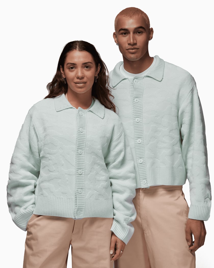 【最安値に挑戦】 x Jordan J FJ6145-394 Green Cardigan Unisex Balvin トップス