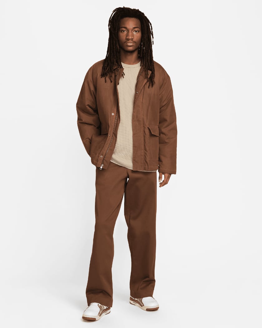 Nike Life Men s Waxed Canvas Work Jacket Marr n FN3130 281