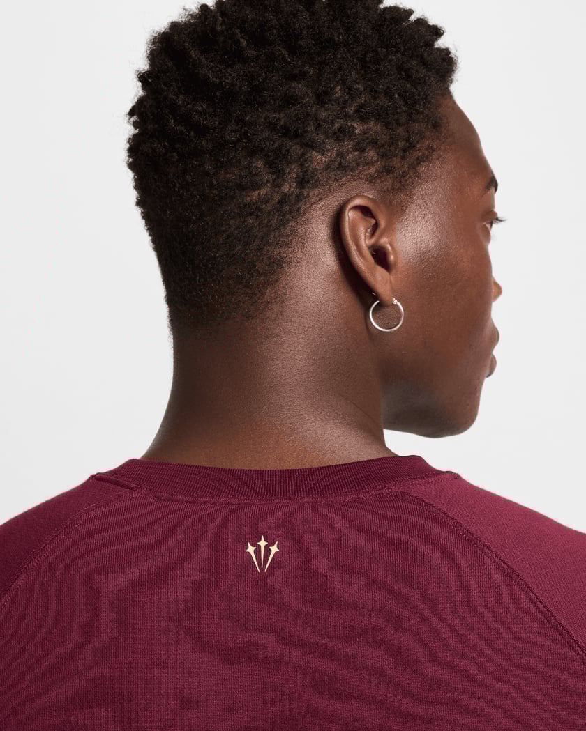 nike burgundy sweatshirt mens