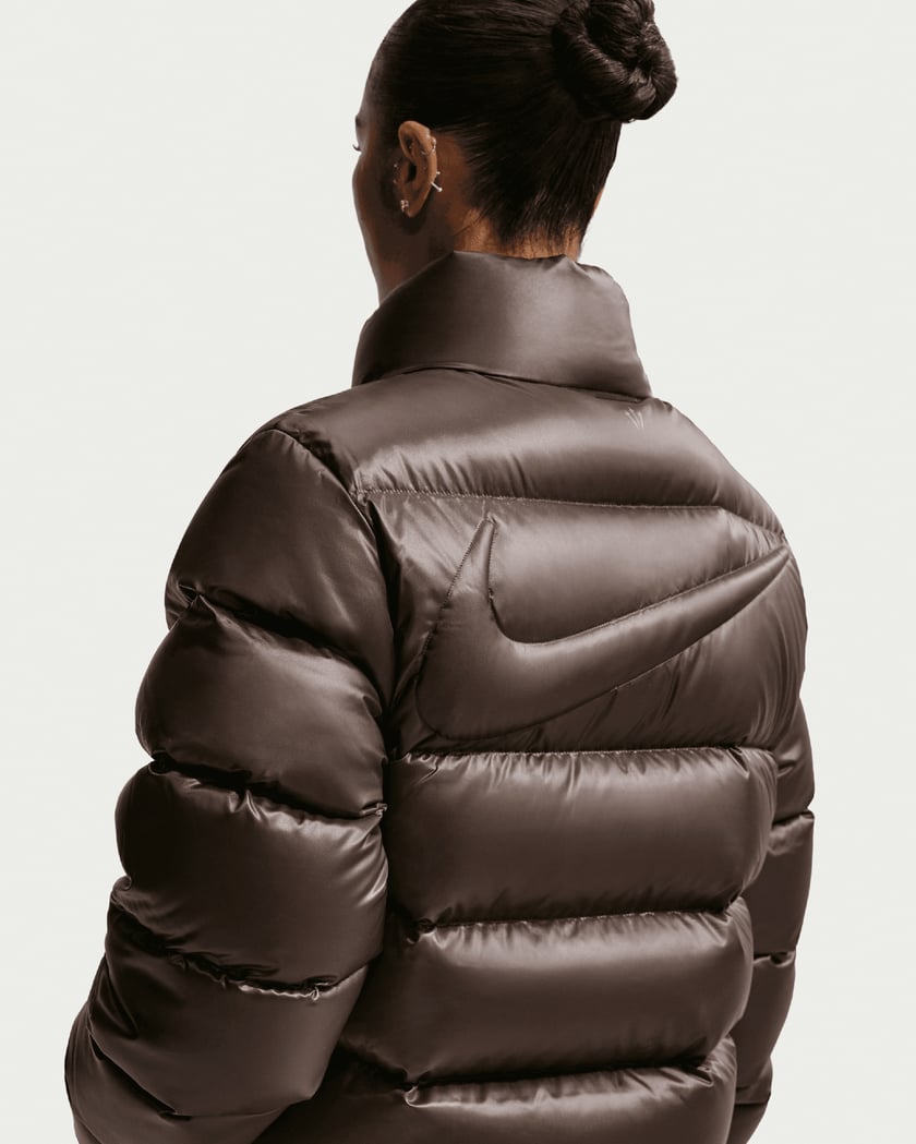 Nike x Drake NOCTA Sunset Logo Men's Down Jacket Brown FN8196-237