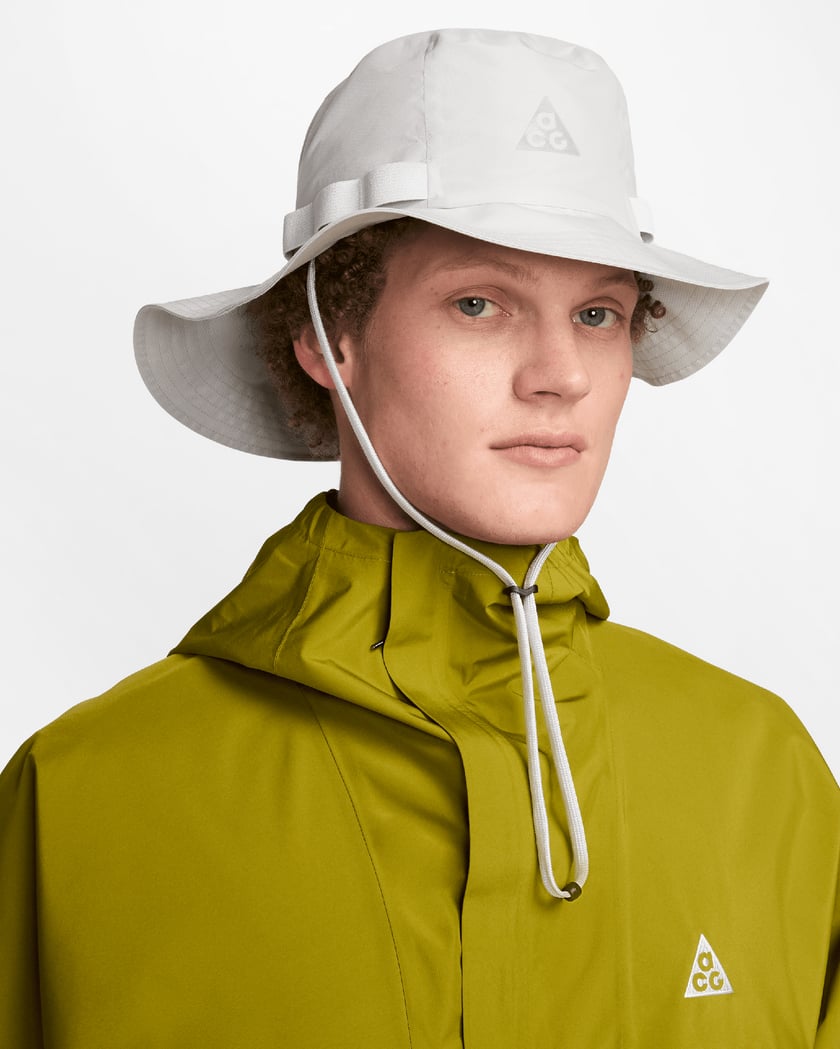 Nike ACG Apex Storm FIT ADV Unisex Bucket Hat White FQ6845 025 FOOTDISTRICT