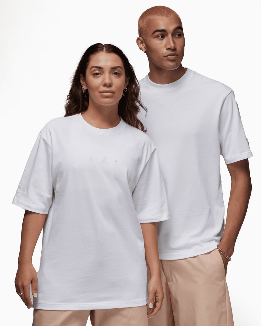 Jordan x J Balvin Unisex T-Shirt White FV1379-100 | FOOTDISTRICT