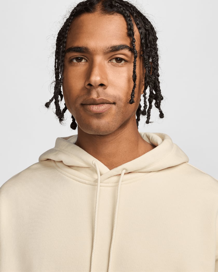 Nike Unisex Wool Classics Hoodie Beige FV4878 901 FOOTDISTRICT