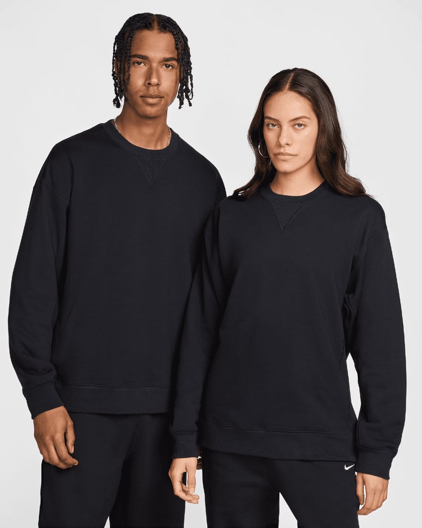 Nike Unisex Wool Classics Sweatshirt Unisex Sweatshirt Black