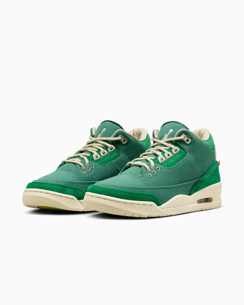 注目 OG Retro 3 Women's Chanel Nina x Jordan Air SP FZ7974 Green 財布