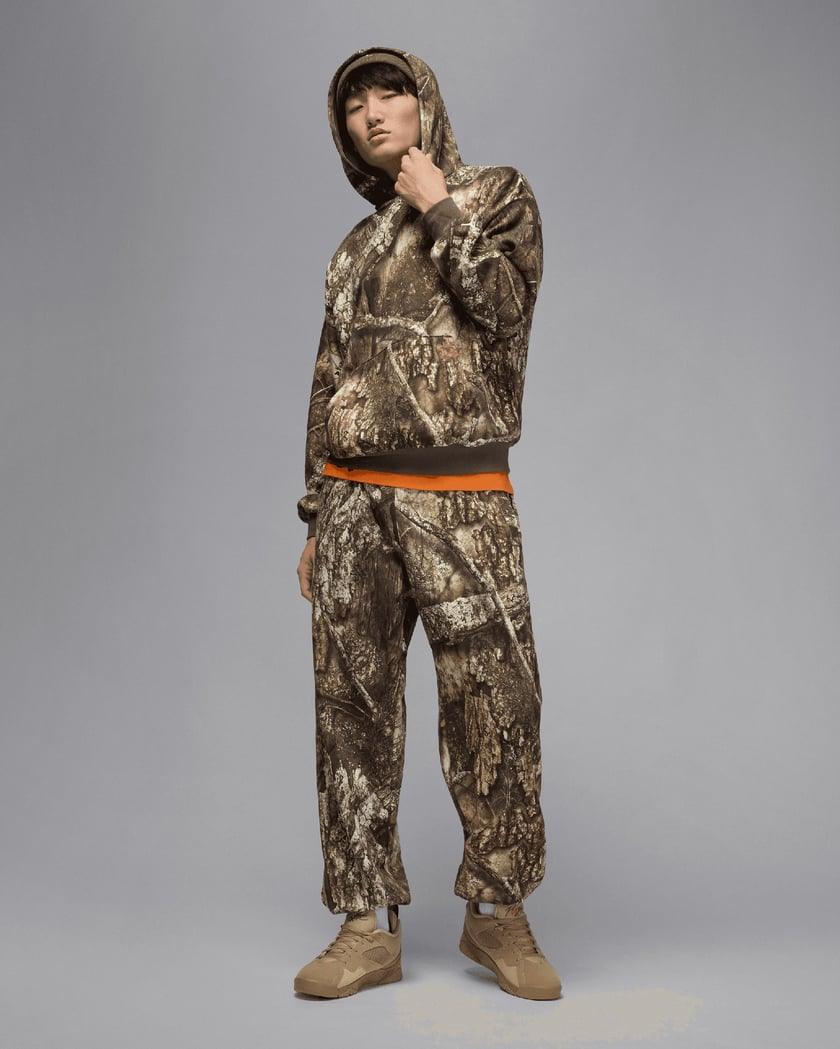 Hoodie camouflage Relaxed Jordan Brooklyn Realtree per uomo