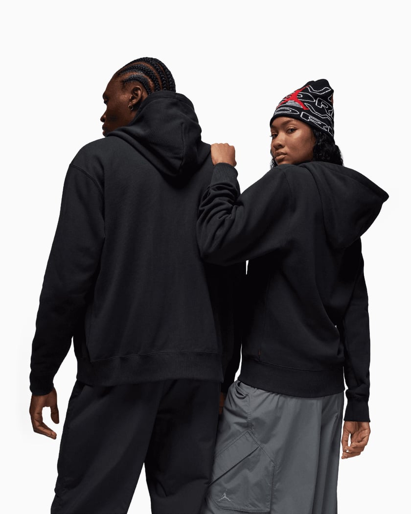 Jordan x Awake NY Fleece Full Zip Men's Hoodie Black IB7288