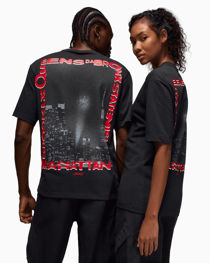 【最安】JORDAN x Awake NY Solid Tee Black M Jordan x Awake NY T-Shirt Black Men's - SS24 - US