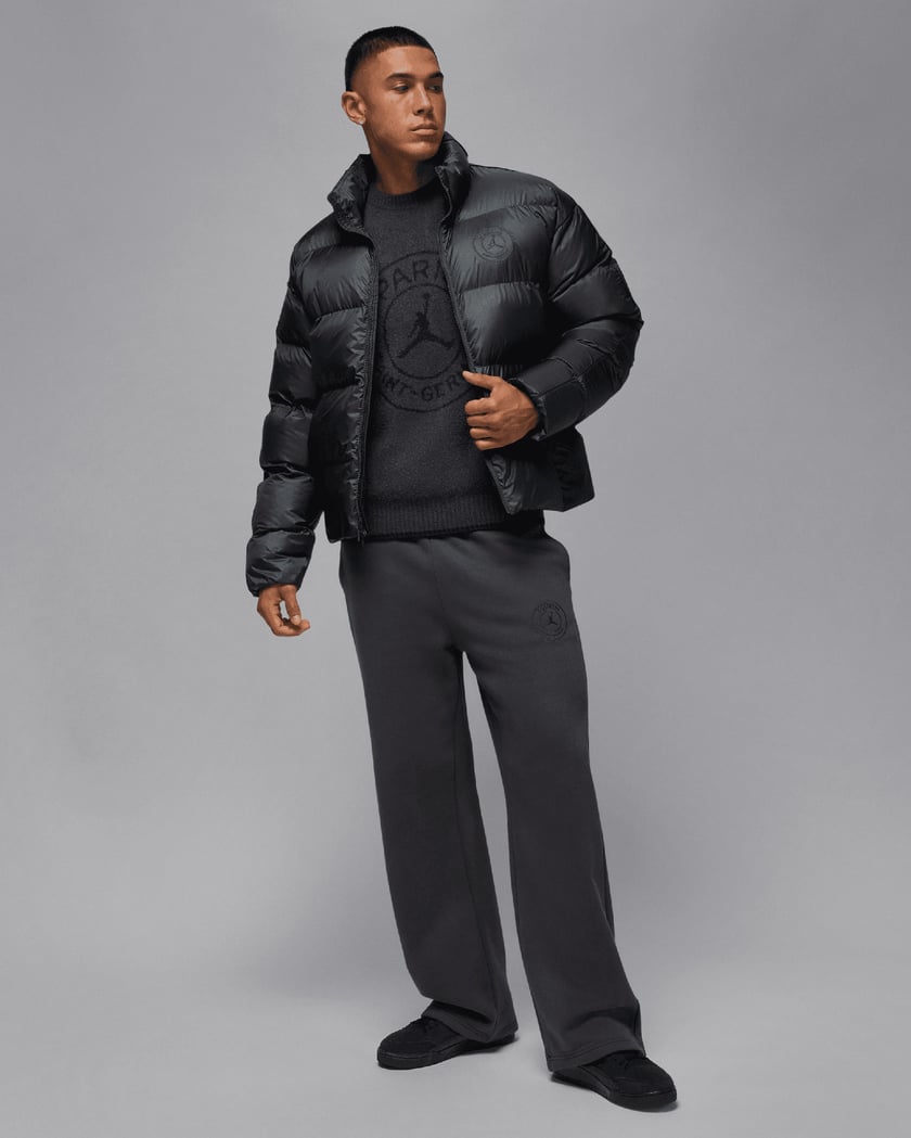 Jordan x PSG Men's Down Jacket Black IF5489-060 | FOOTDISTRICT