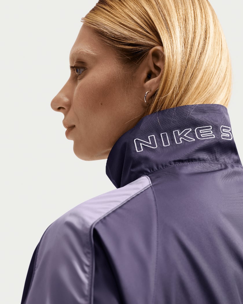 nike lilac coat