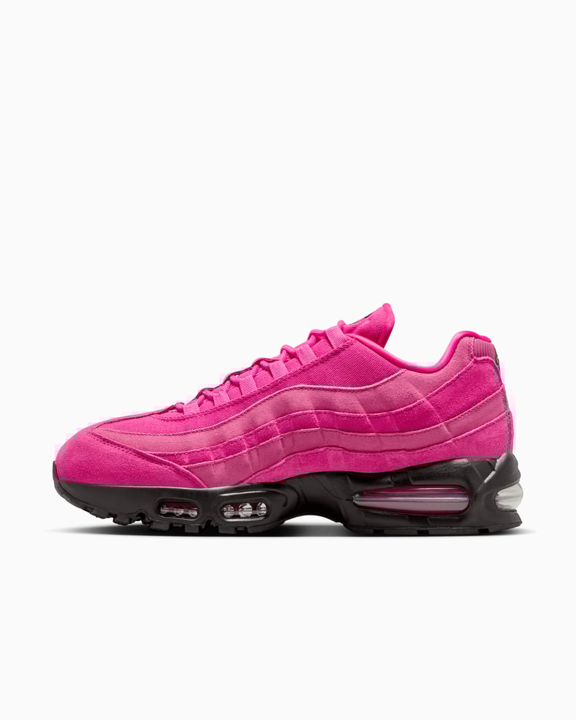 靴 Nike Women's Air Max 95 Big Bubble Pink Nike Air Max 95 OG Big Bubble 'Vast Gray/Hyper Pink' IB6396-002