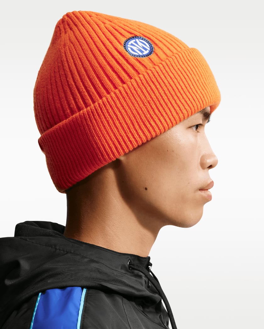 orange nike beanie