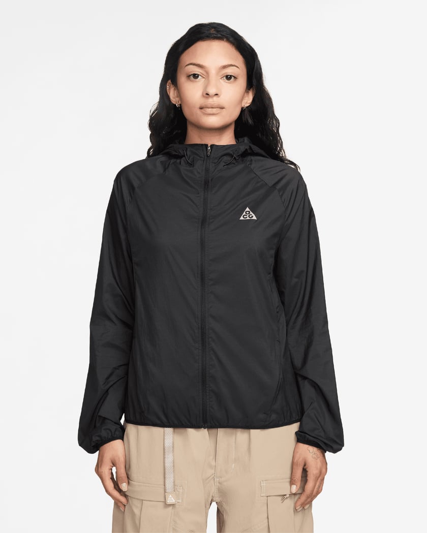 nike women's rain jacket with hood