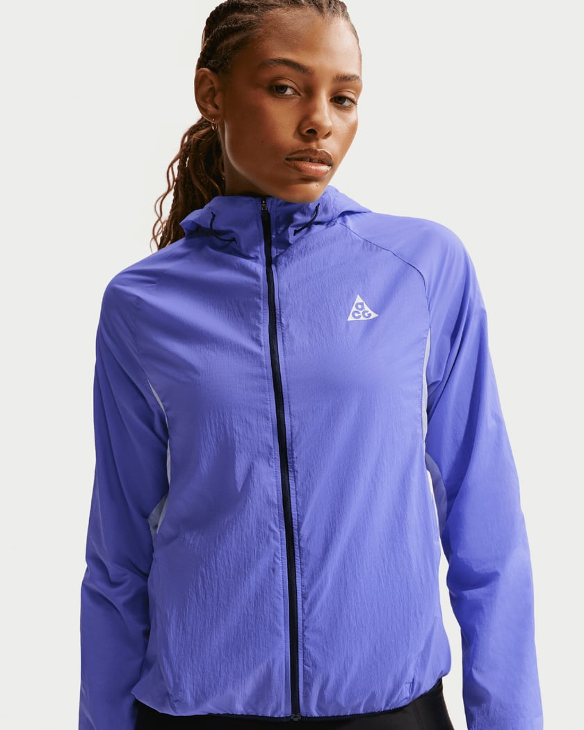 Nike ACG Trail Running Women's Rain Jacket Purple IO9748-570