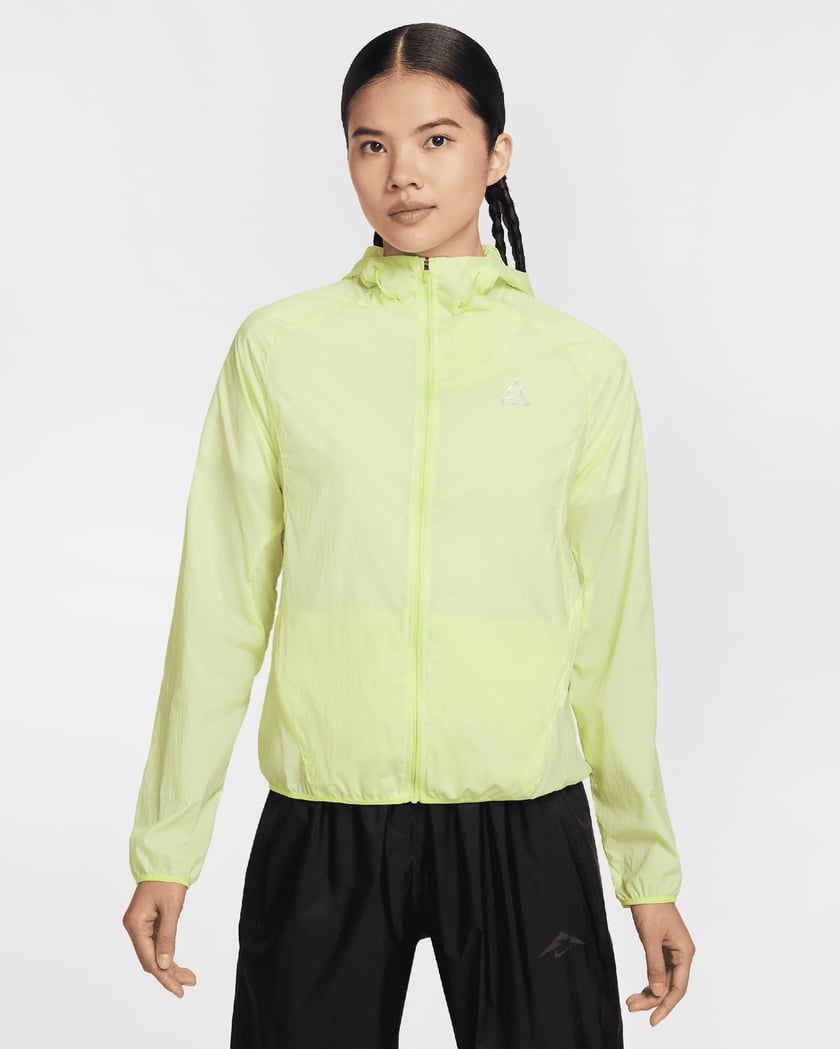 nike womens running rain jacket