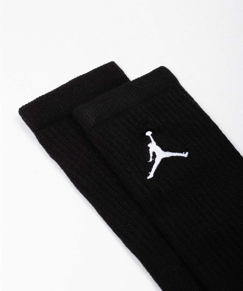 Air Jordan Dri Fit Socks 3 Pack Black SX5545 013 FOOTDISTRICT