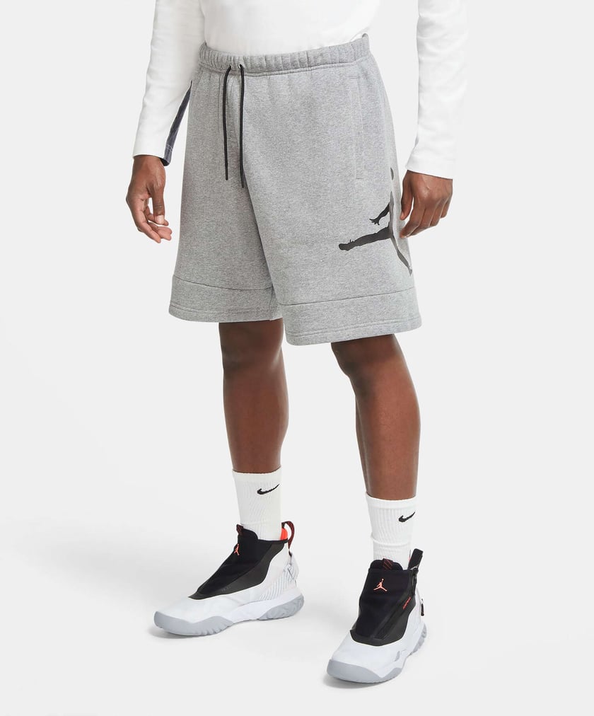 Pantal n Corto Air Jordan Jumpman Fleece Hombre Gris CK6707 091