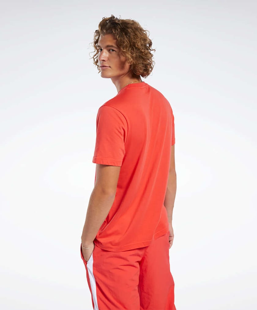 Reebok classic t shirt homme rouge hotsell