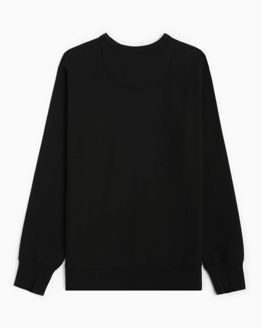 【VANS】 x Bolin Crew Neck Sweatshirt ★ Vans Vault OG Fleece Men's Sweatshirt Black VN0A5FFCBLK