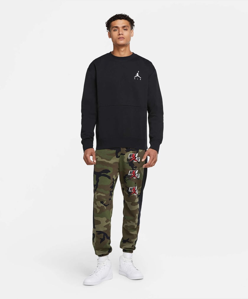 Sweat Jordan Jumpman Air Fleece Homme Noir CT3455 011 Acheter en