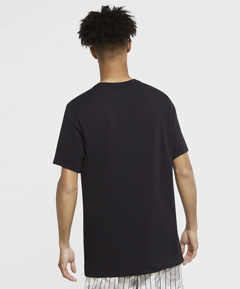 Nike Dri FIT LeBron Logo Men s Short Sleeve T Shirt Black CV1048