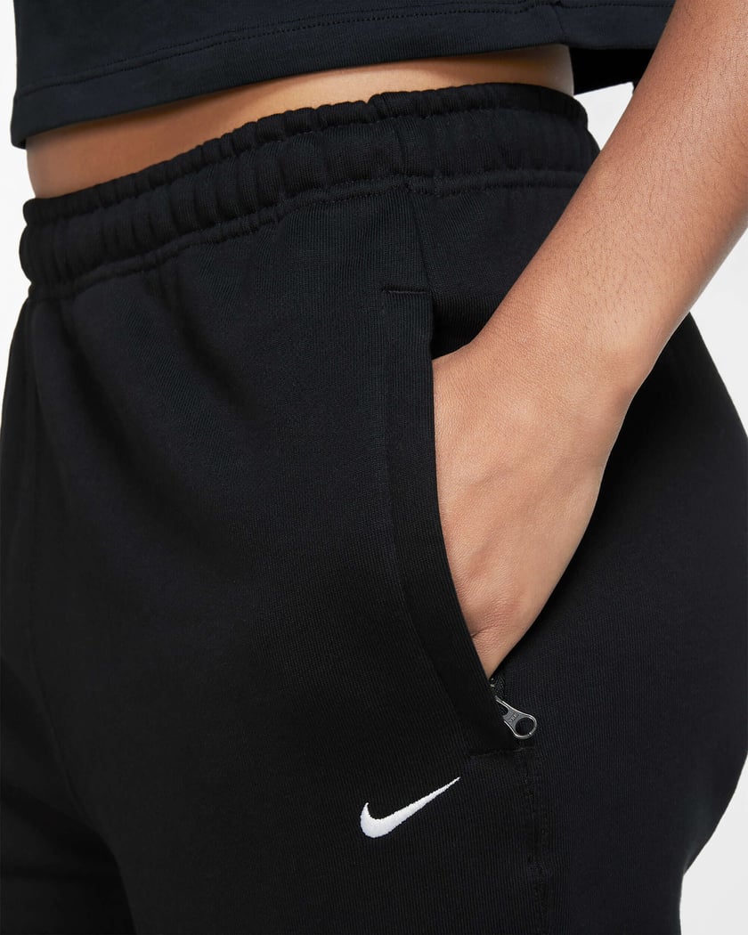 Nike NRG Solo Swoosh Women's Fleece Pants Black CW5565-010| Buy