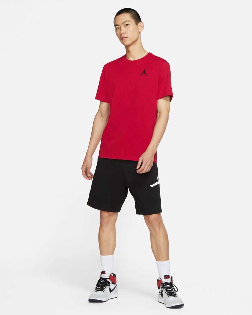 red jordan shirt mens