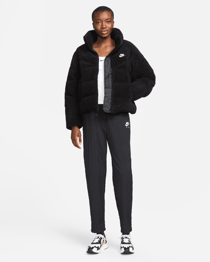 Nike Sportswear Therma-FIT City Series Women's Sherpa Jacket Black