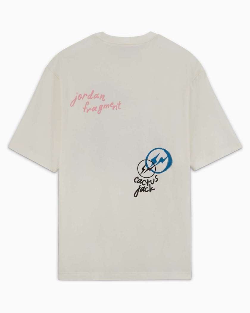 Jordan x Travis Scott x Fragment Men's T-Shirt White DJ0619-133 ...