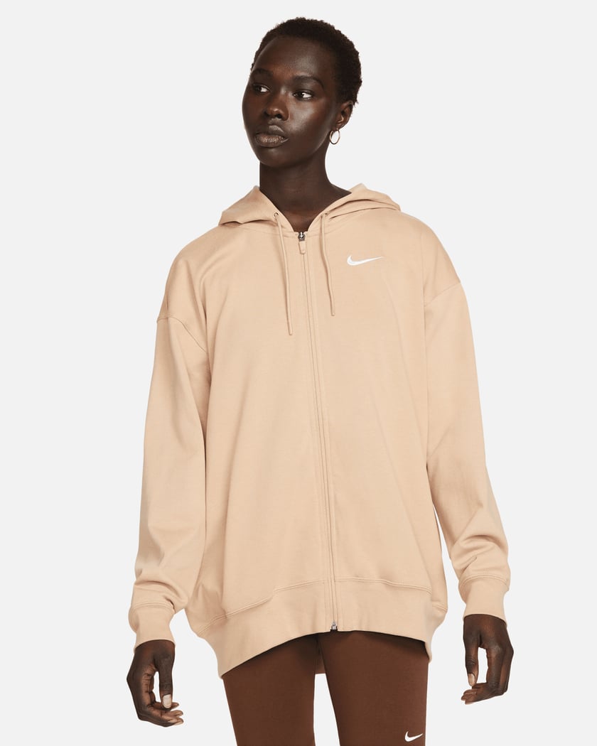 Abrigo nike store mujer beige