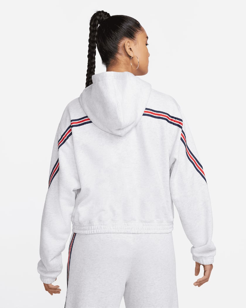Jordan x PSG Women s Fleece Hoodie Bianco DM4977 051 Acquista su