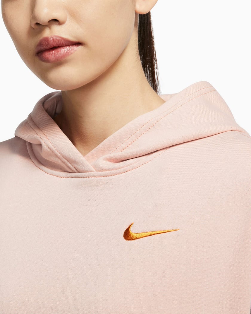 Nike swoosh sweatshirt hotsell oatmeal