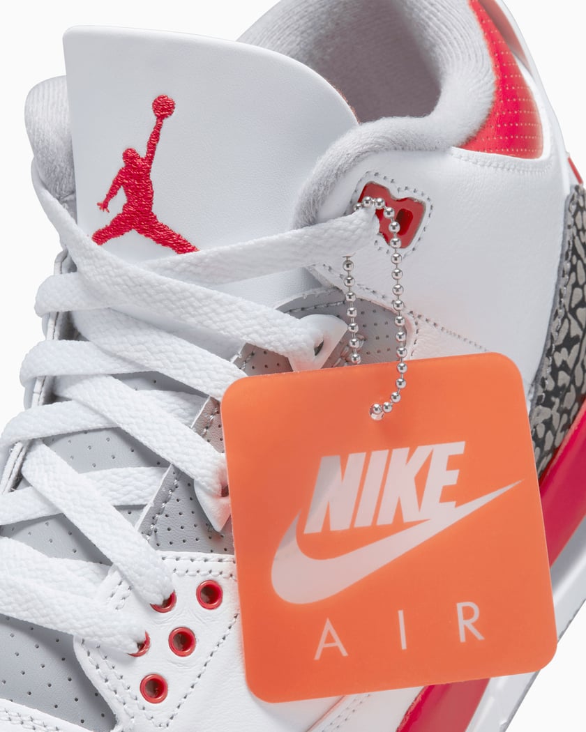Nike Air Jordan 3 hot sale Heren Rood