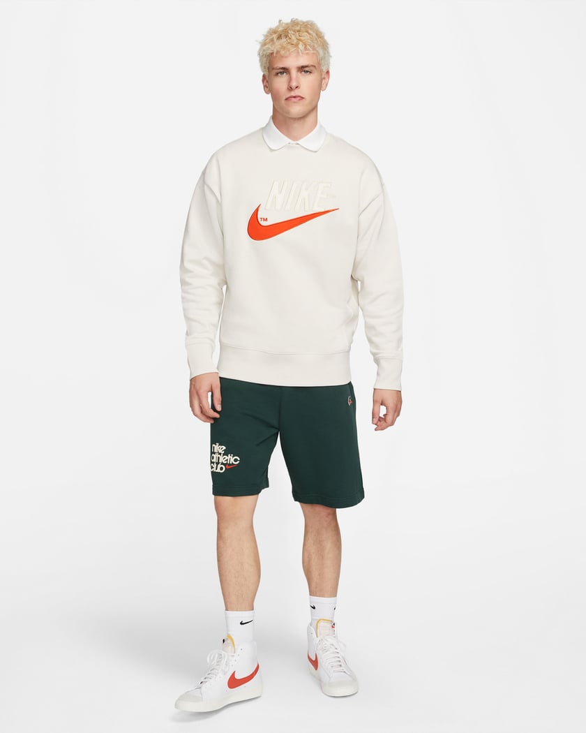 French terry nike store