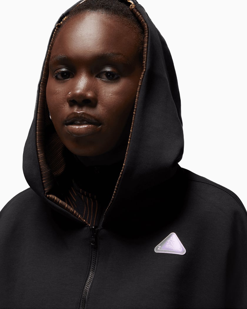 Jordan 23 Engineered Women s Reversible Cropped Jacket Brown