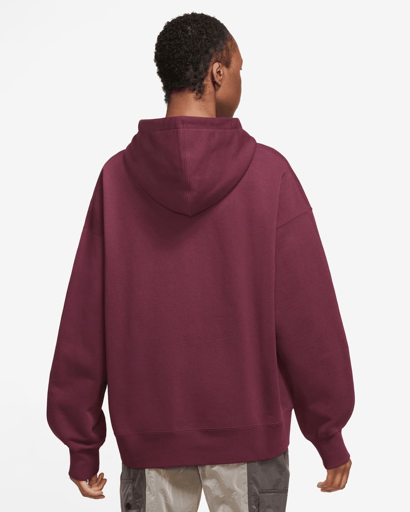 Jordan Flight Women s Fleece Hoodie Bordeaux DQ4603 645 Acheter