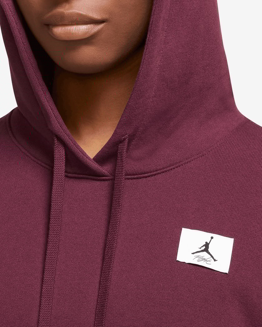 Jordan Flight Women s Fleece Hoodie Bordeaux DQ4603 645 Acheter