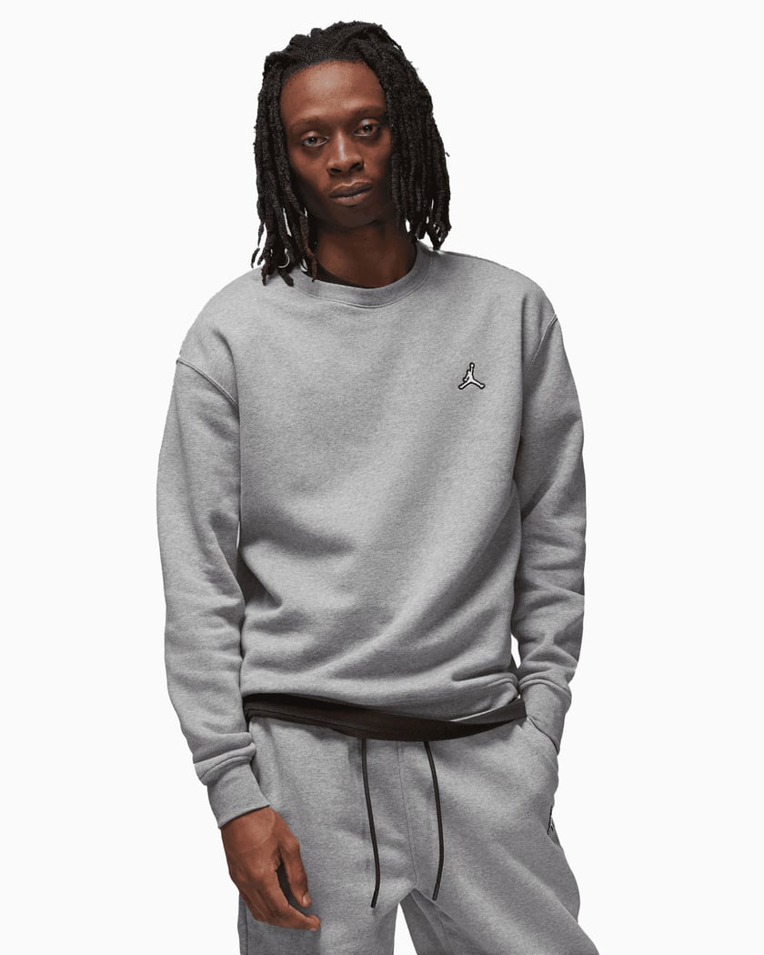 Jordan Brooklyn Men s Fleece Sweatshirt Gris DQ7520 091 Comprar