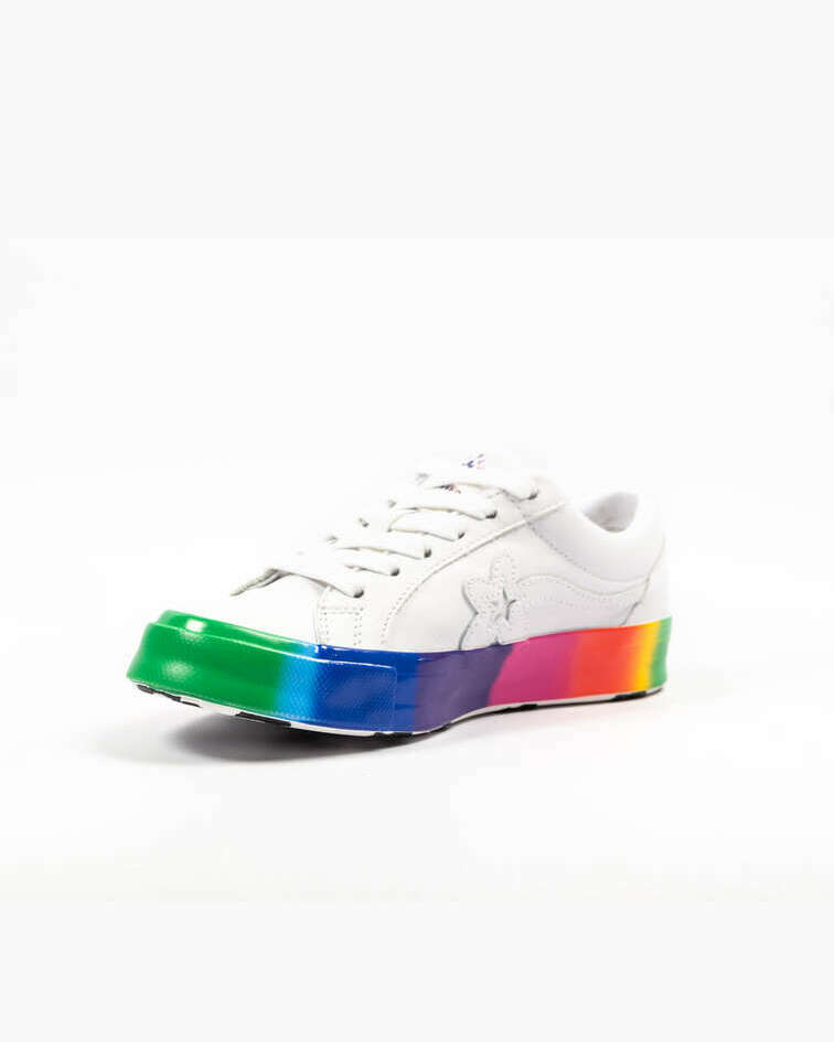 Converse One Star Golf Le Fleur Rainbow White 166409C FOOTDISTRICT