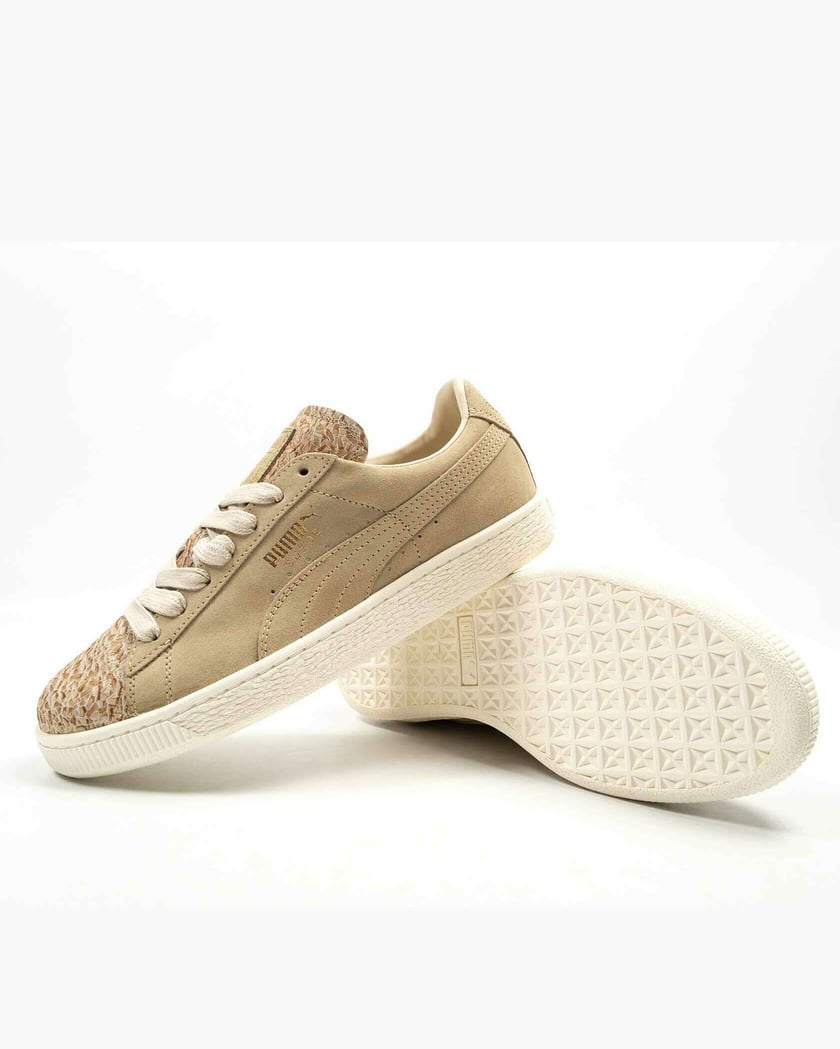 Puma suede classic femme on sale beige