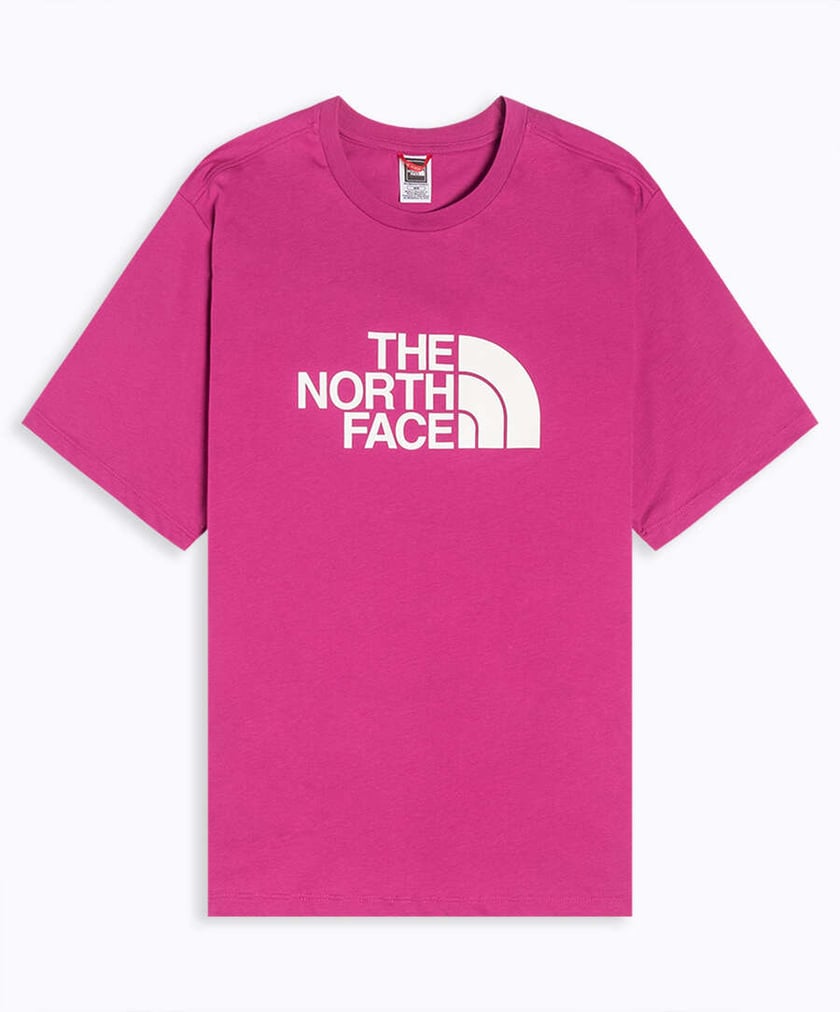 Camiseta north face best sale rosa