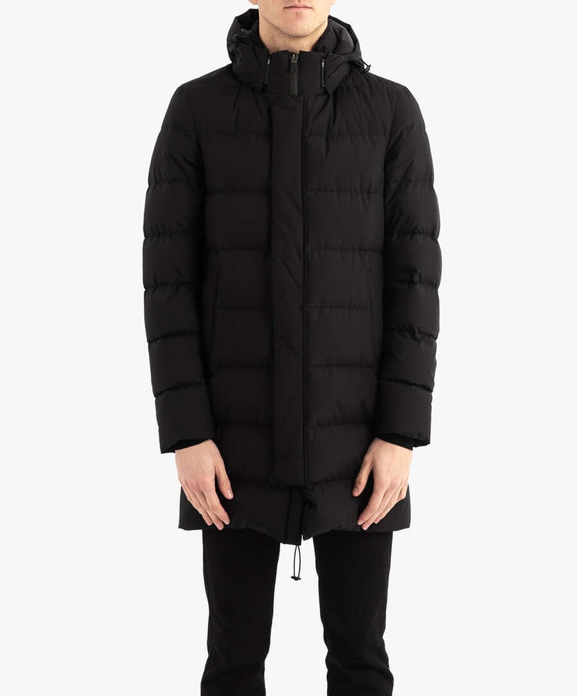 Herno Laminar Down Parka Black PI129UL-11106-9300| Buy Online at