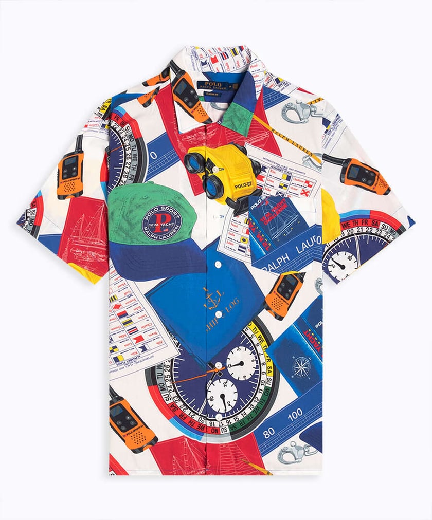 NAUTICAL GRAPHIC POLO