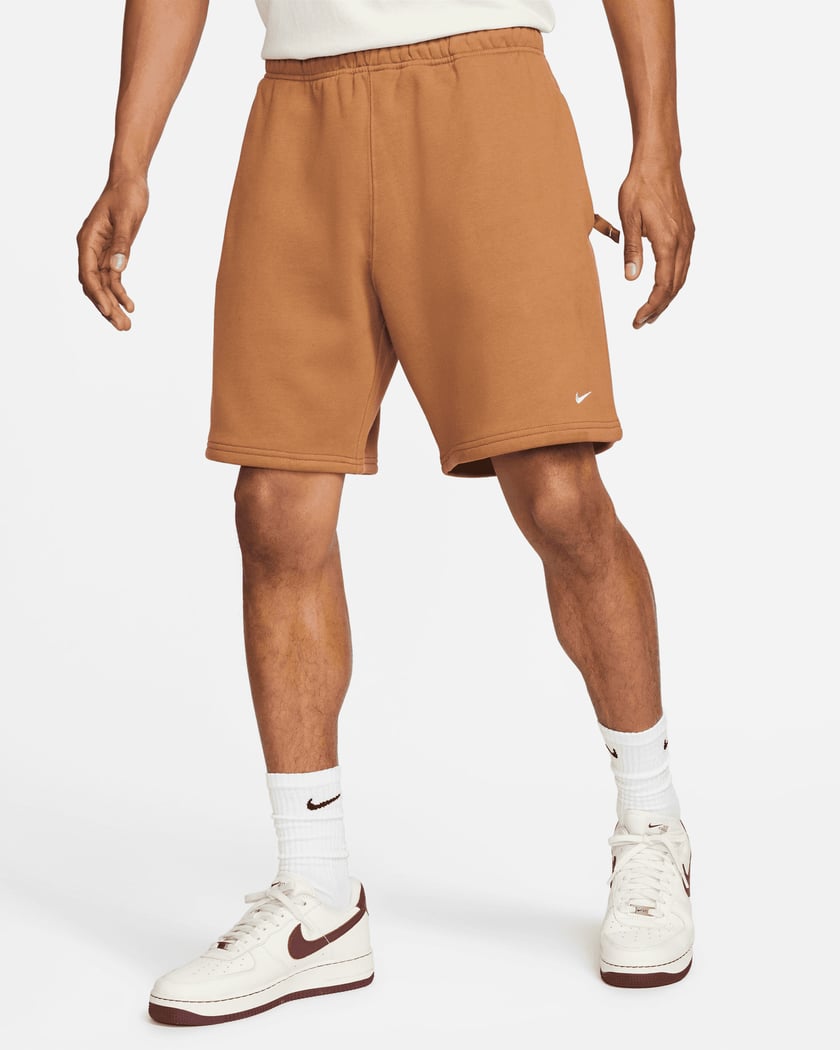 Nike Solo Swoosh Men s Fleece Shorts Marrone DV3055 270 Acquista