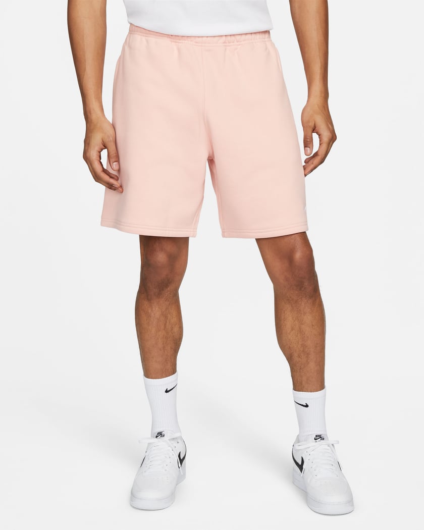 Nike Solo Swoosh Men s Fleece Shorts Rosa DV3055 697 Acquista su
